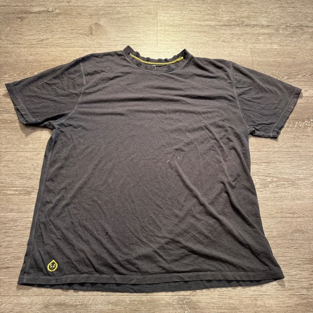 Tasc Performance Shirt Mens XL Gray Bamboo Cotton Training Gym Outdoor Gorpcore